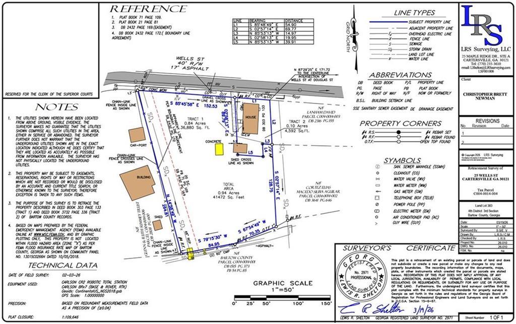 25 Wells St., Cartersville, GA 30120