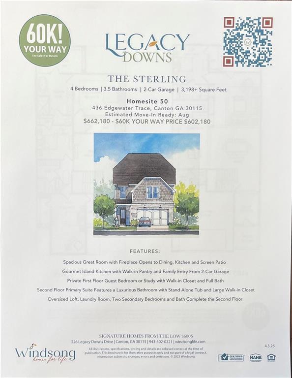 436 Edgewater Chase Trace, Canton, GA 30115