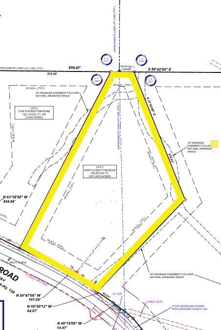 3094 Flatbottom Rd., Ball Ground, GA 30107