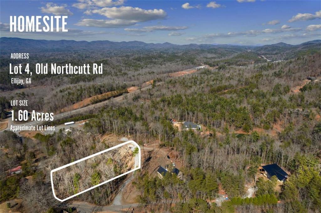Lot 4 Old Northcutt Rd., Ellijay, GA 30540