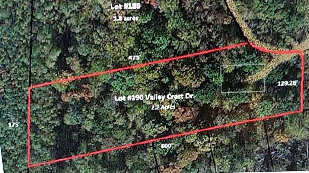 Valley Crest Dr., Blairsville, GA 30512