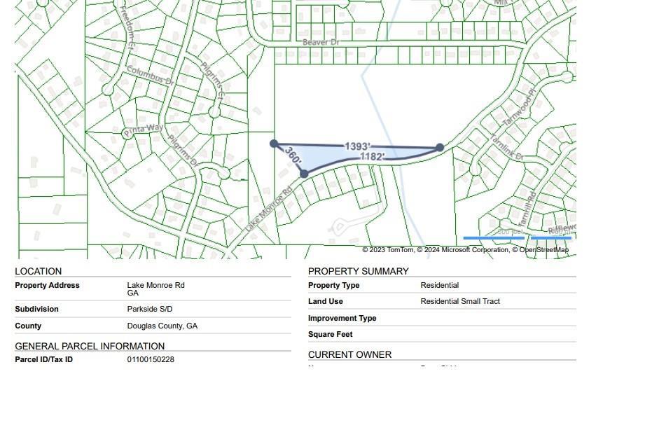 Lake Monroe Rd., Douglasville, GA 30135