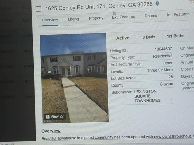 1625 Conley Rd. #38, Conley, GA 30288