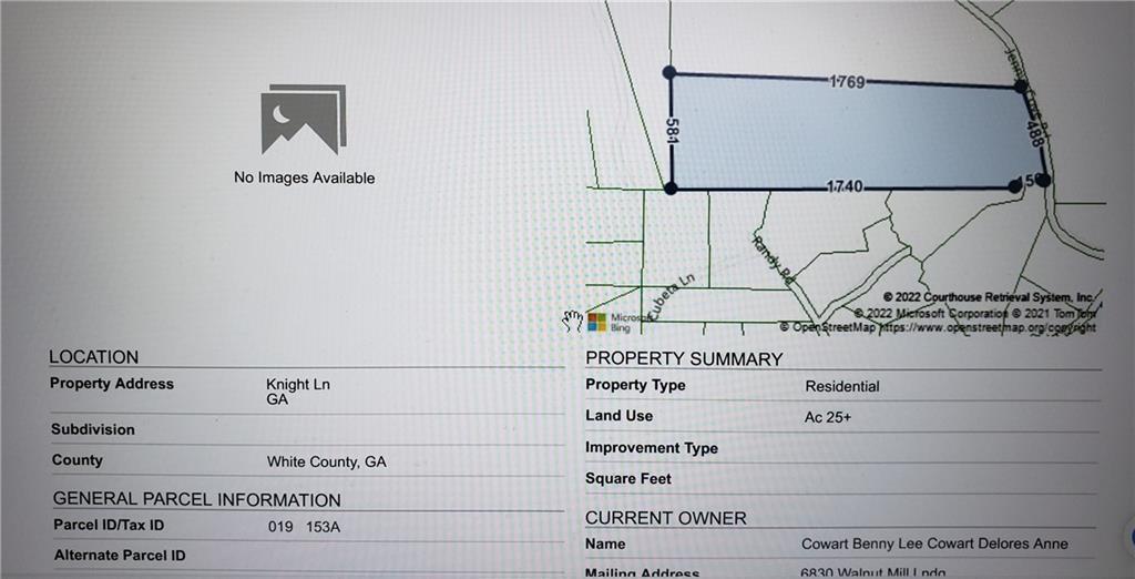 00 Jennys Cove Rd., Cleveland, GA 30528