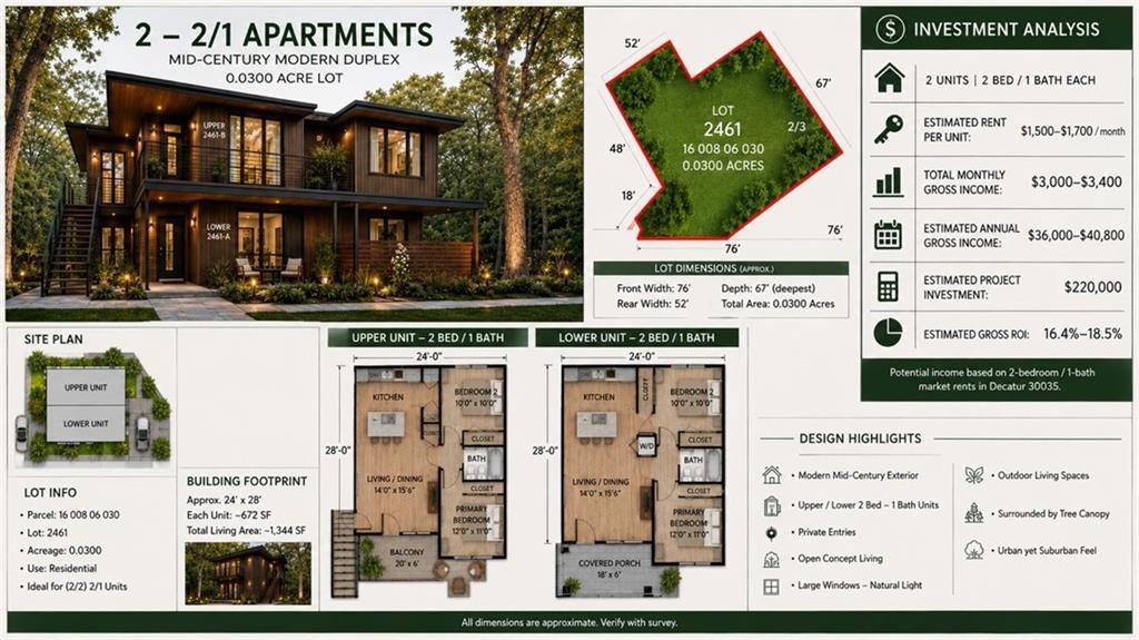 2461 Terrace Tr., Decatur, GA 30035