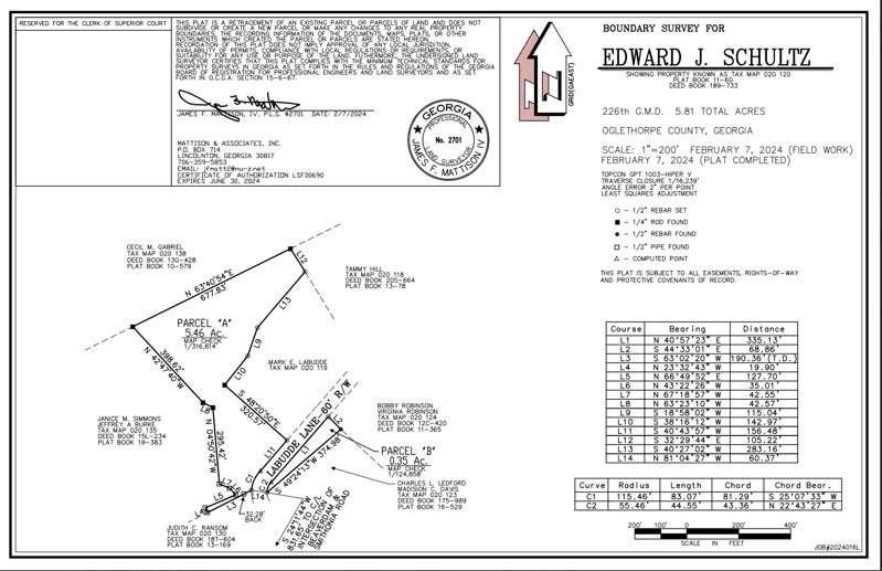 Labudde Ln., Colbert, GA 30628