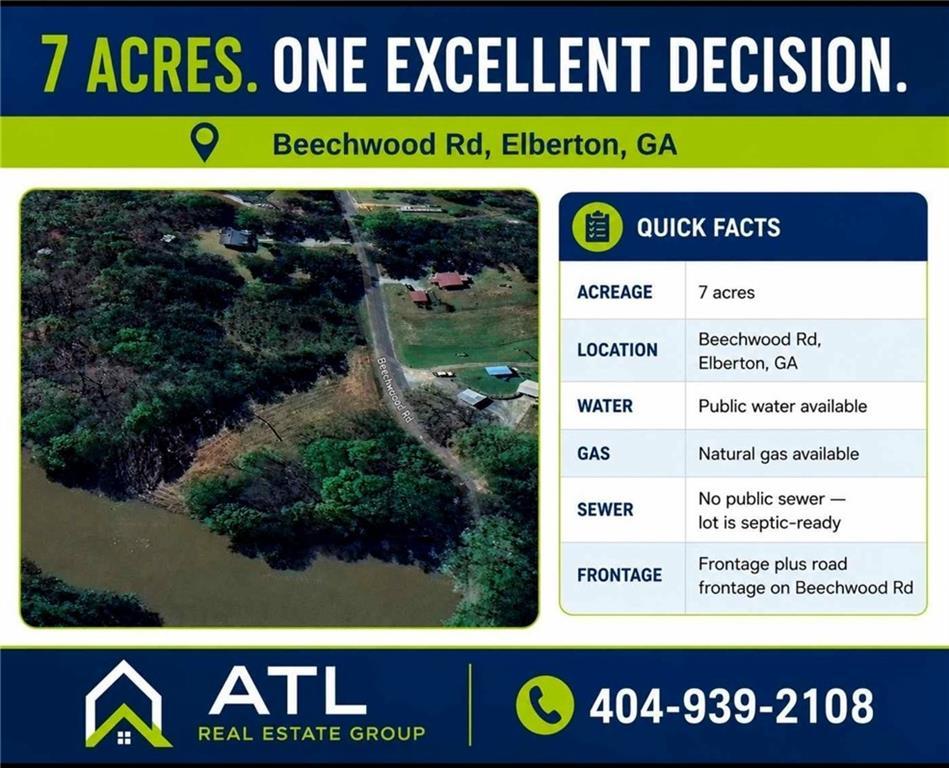 Beechwood Rd., Elberton, GA 30635