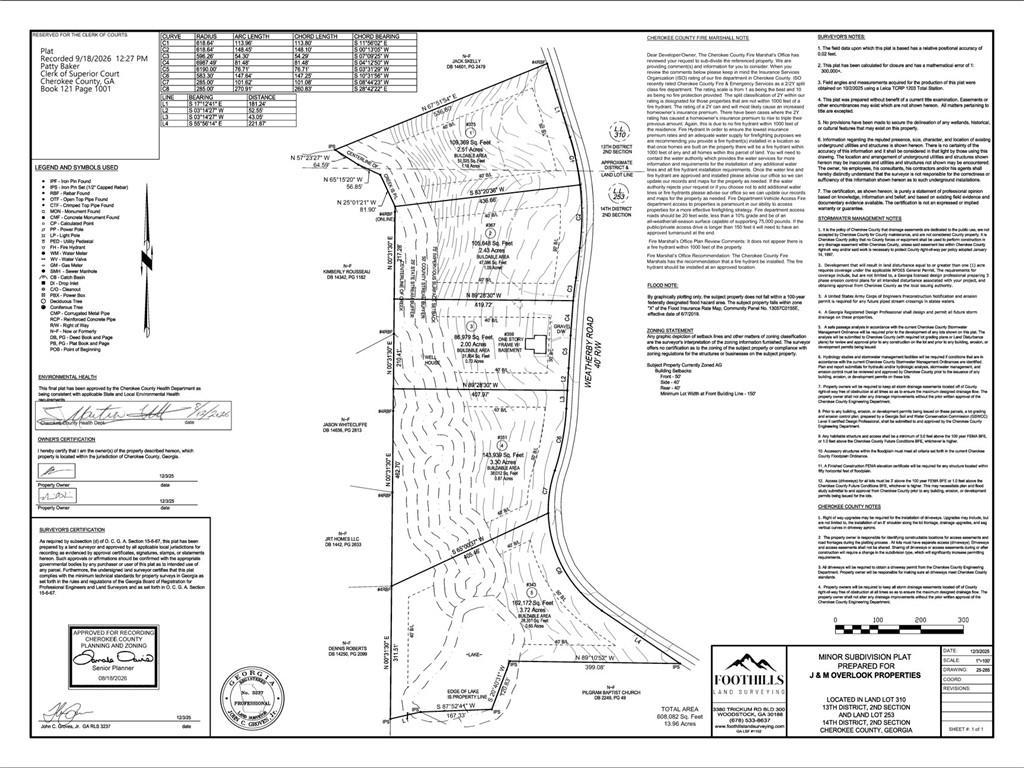 Weatherby Ln., Ball Ground, GA 30107