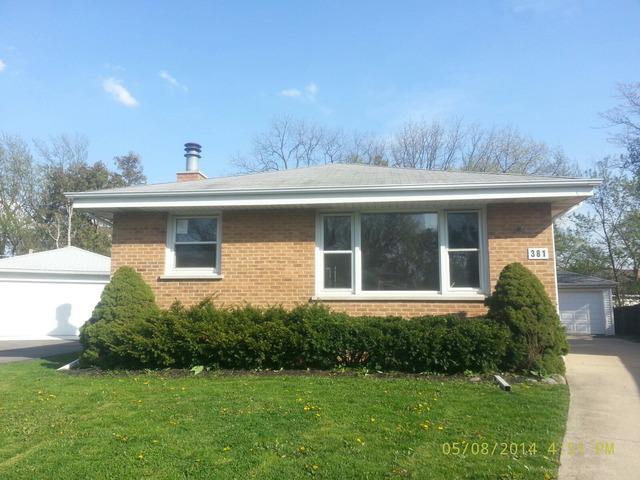 381 Elk Blvd., Des Plaines, IL 60016