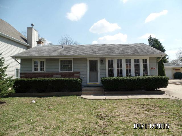 233 Parkside Ave., Itasca, IL 60143