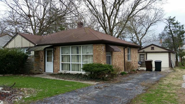 62 Cherry St., Park Forest, IL 60466