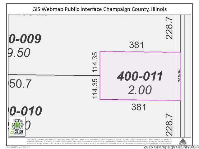 Cr 2400 E Lot 1, St. Joseph, IL 61873