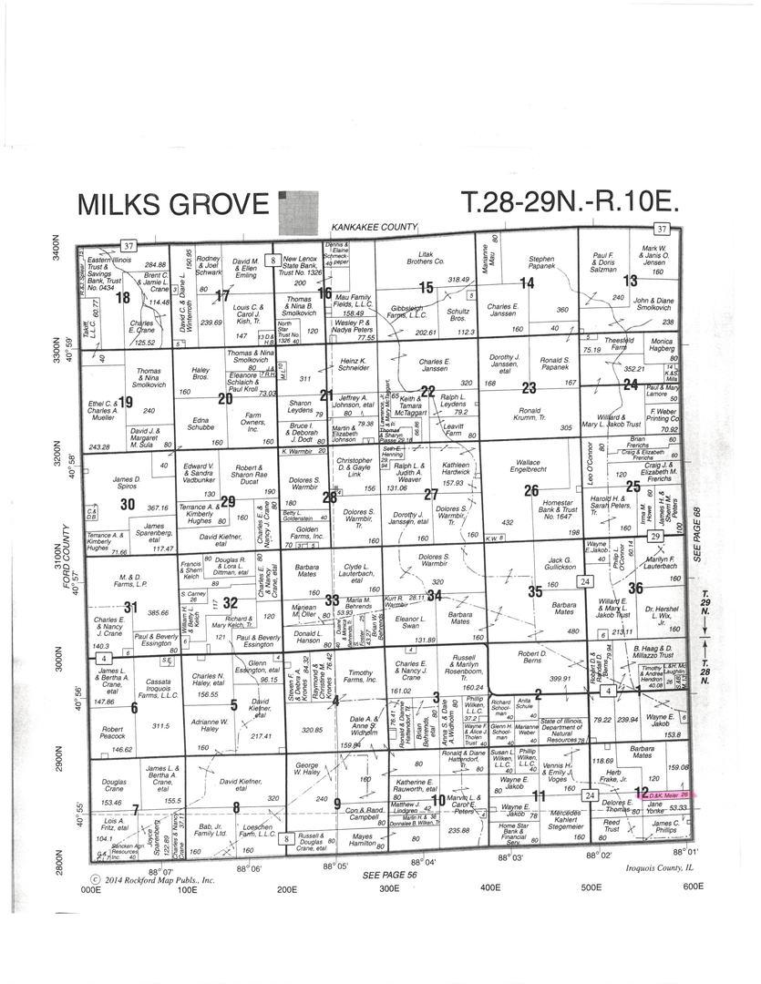 Section Twp 28n, R 10e, Chebanse, IL 60922