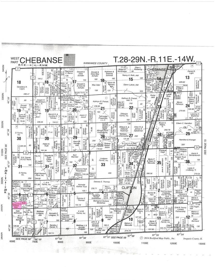 Section Twp 26n, R 11e, Chebanse, IL 60922