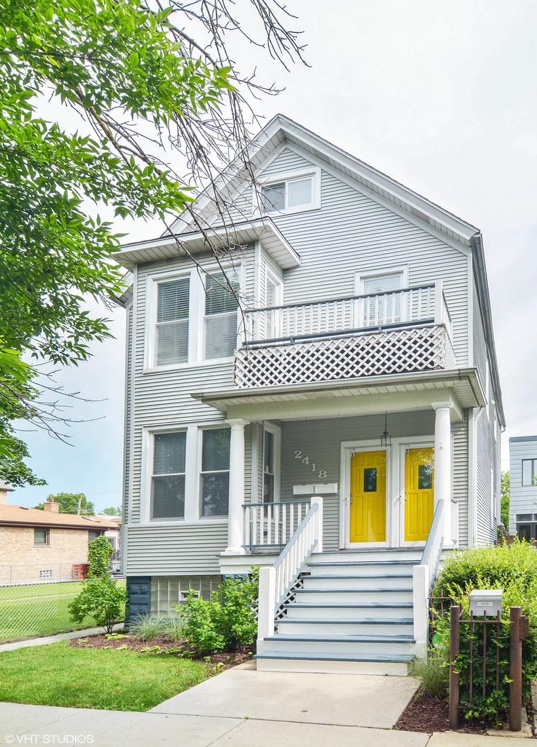 2418 W Cuyler Ave., Chicago, IL 60618