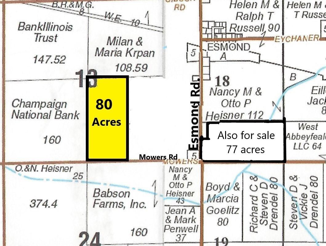 80 acres Mowers Rd., Esmond, IL 60129