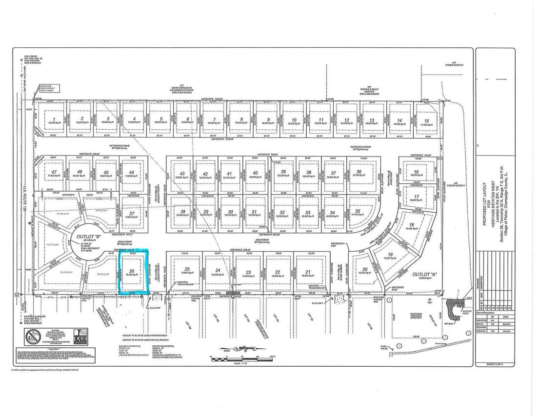 319 Lincoln-lot #26 St., Fisher, IL 61843
