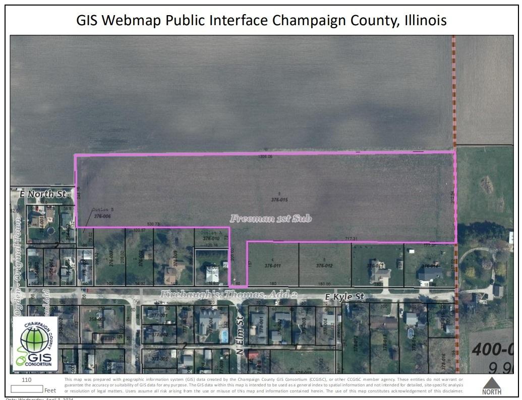 Lot 8 E Kyle St., Ogden, IL 61859