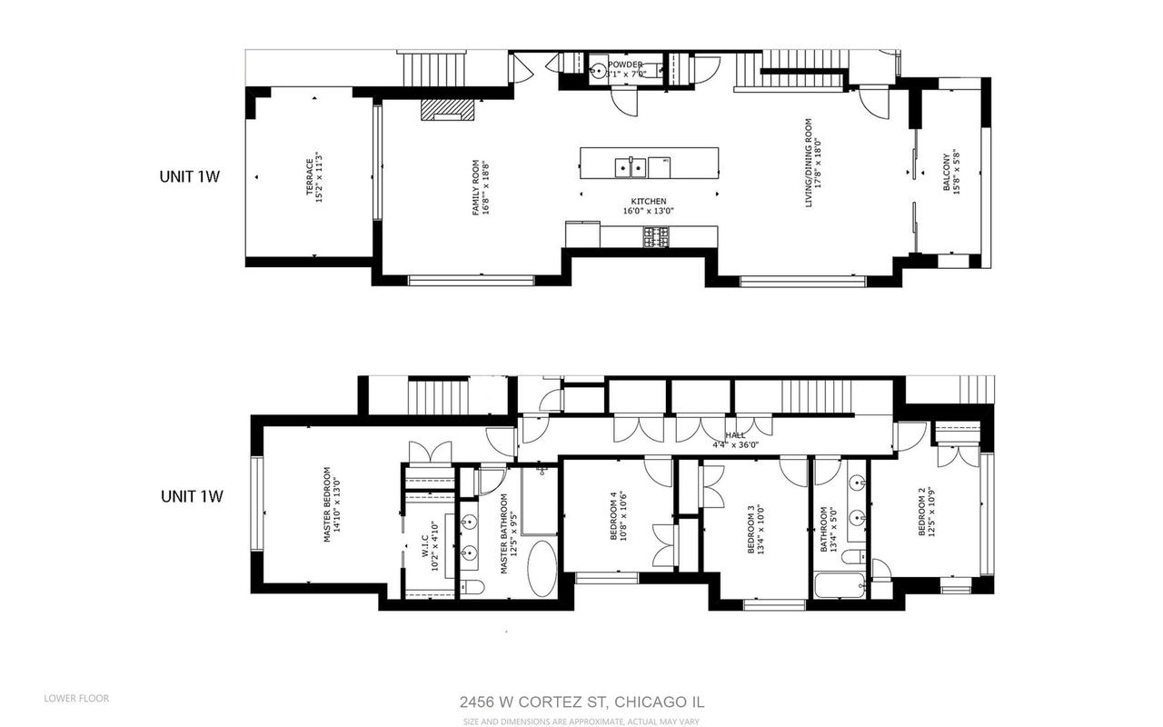 2456 W Cortez St. #1W, Chicago, IL 60622