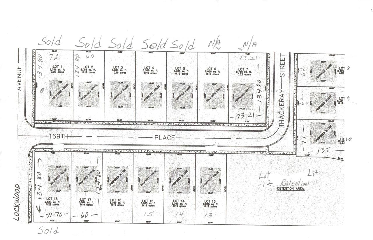 16913 Thackeray Lot 9 St., Oak Forest, IL 60452