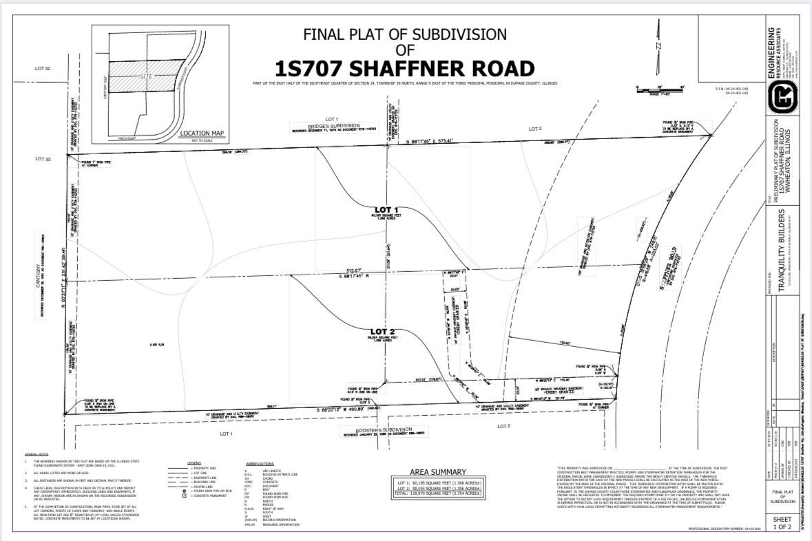1S728 Shaffner Rd., Wheaton, IL 60189