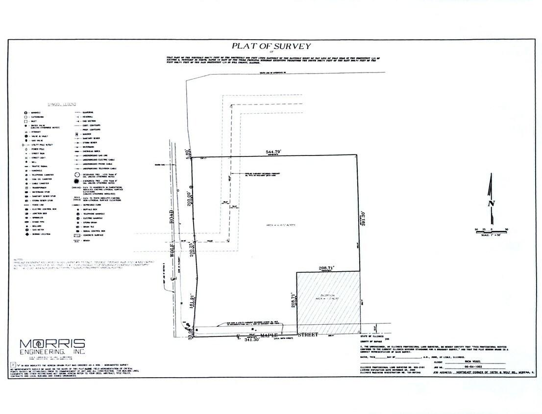 NEC 187th & Wolf Rd., Mokena, IL 60448