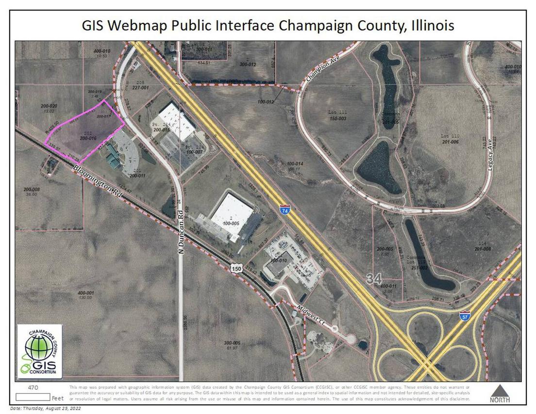 LOT 202 of Atkins West - Bloomington Rd., Champaign, IL 61822