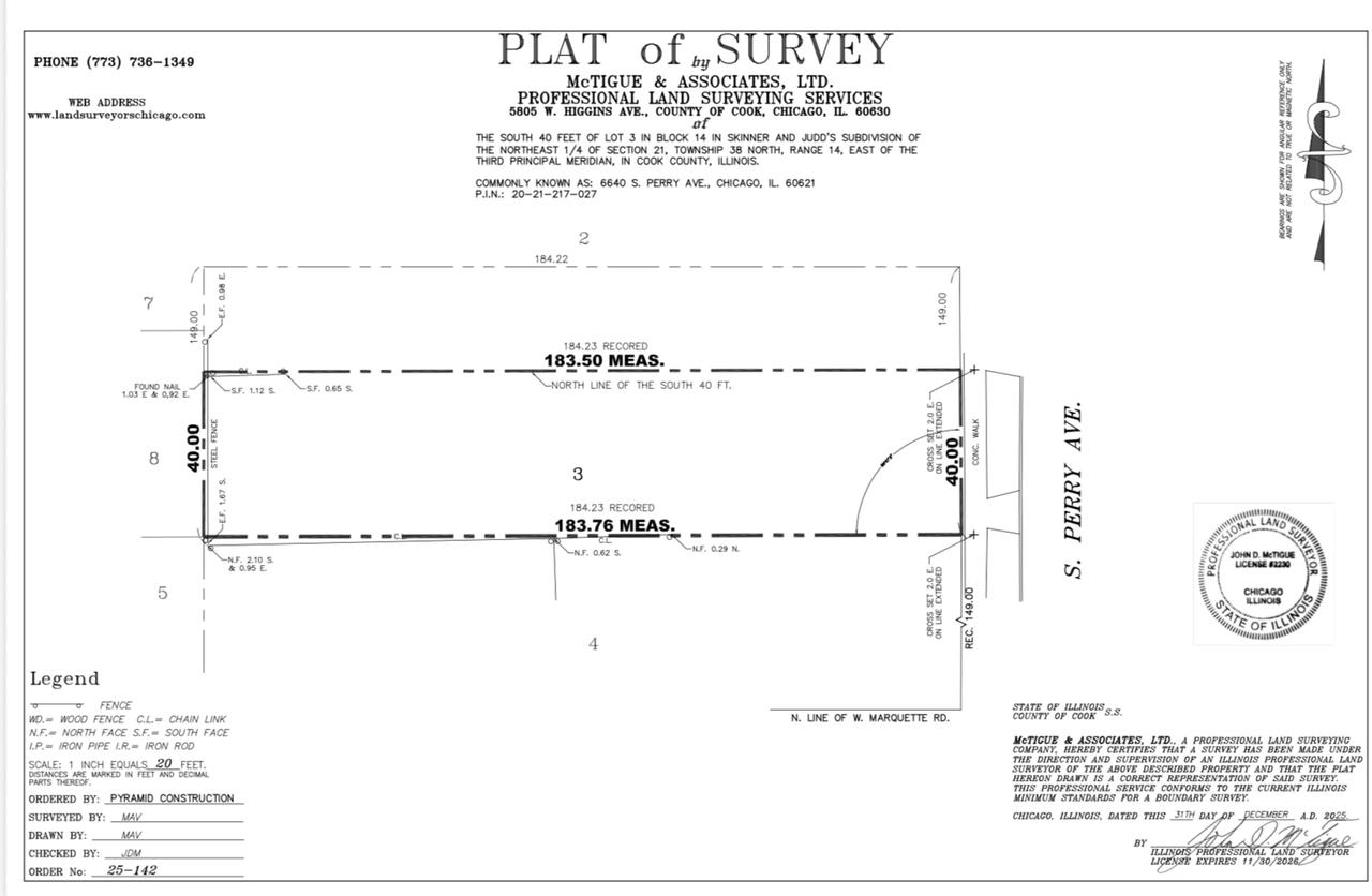 6640 S Perry Ave., Chicago, IL 60621