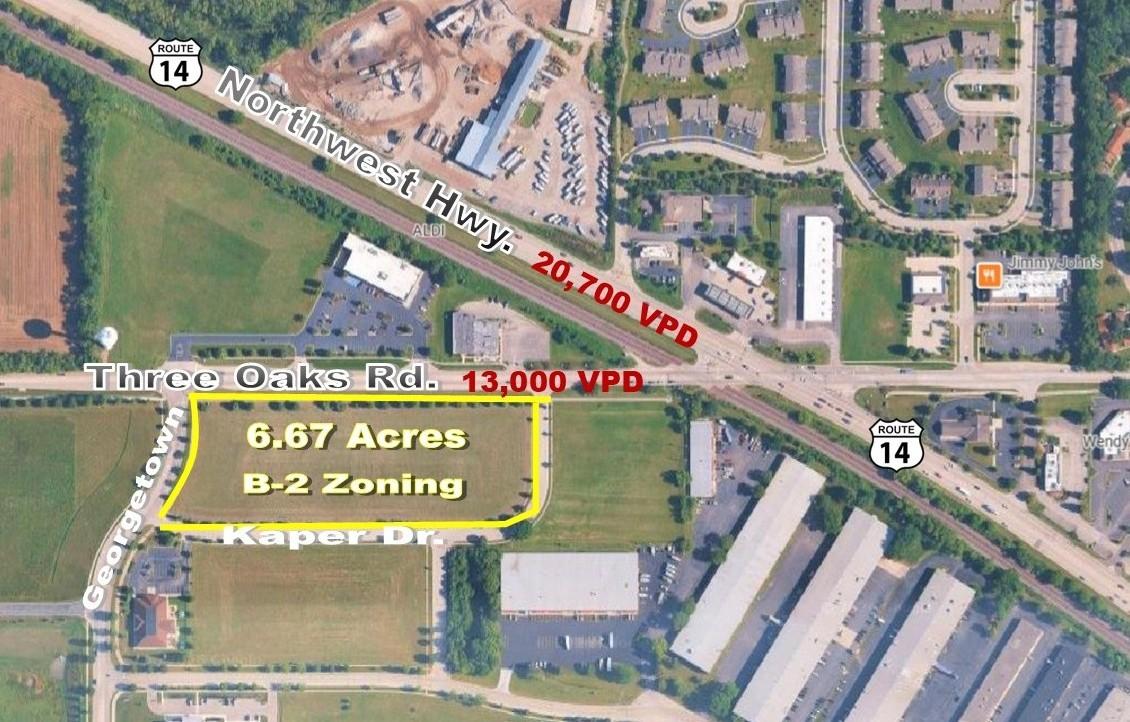 LOT 02 Three Oaks Rd., Cary, IL 60013