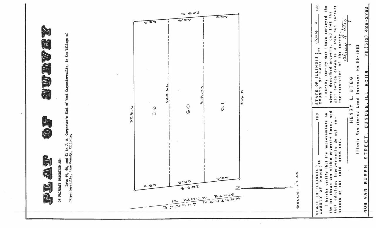 Lots 59, 60, 61 Route 31 Ave., Carpentersville, IL 60110