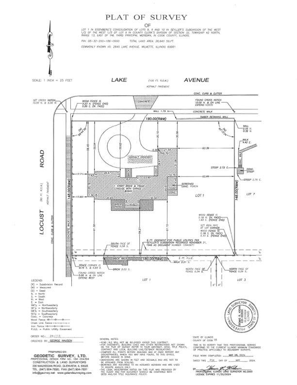 2645 Lake Ave., Wilmette, IL 60091