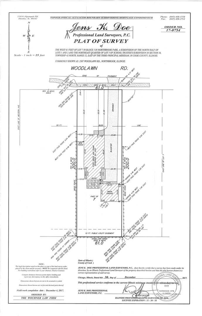 2307 Woodlawn Rd., Northbrook, IL 60062