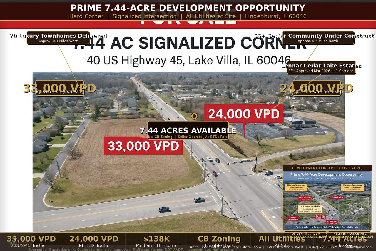 40 Us Highway 45 Hwy., Lindenhurst, IL 60046