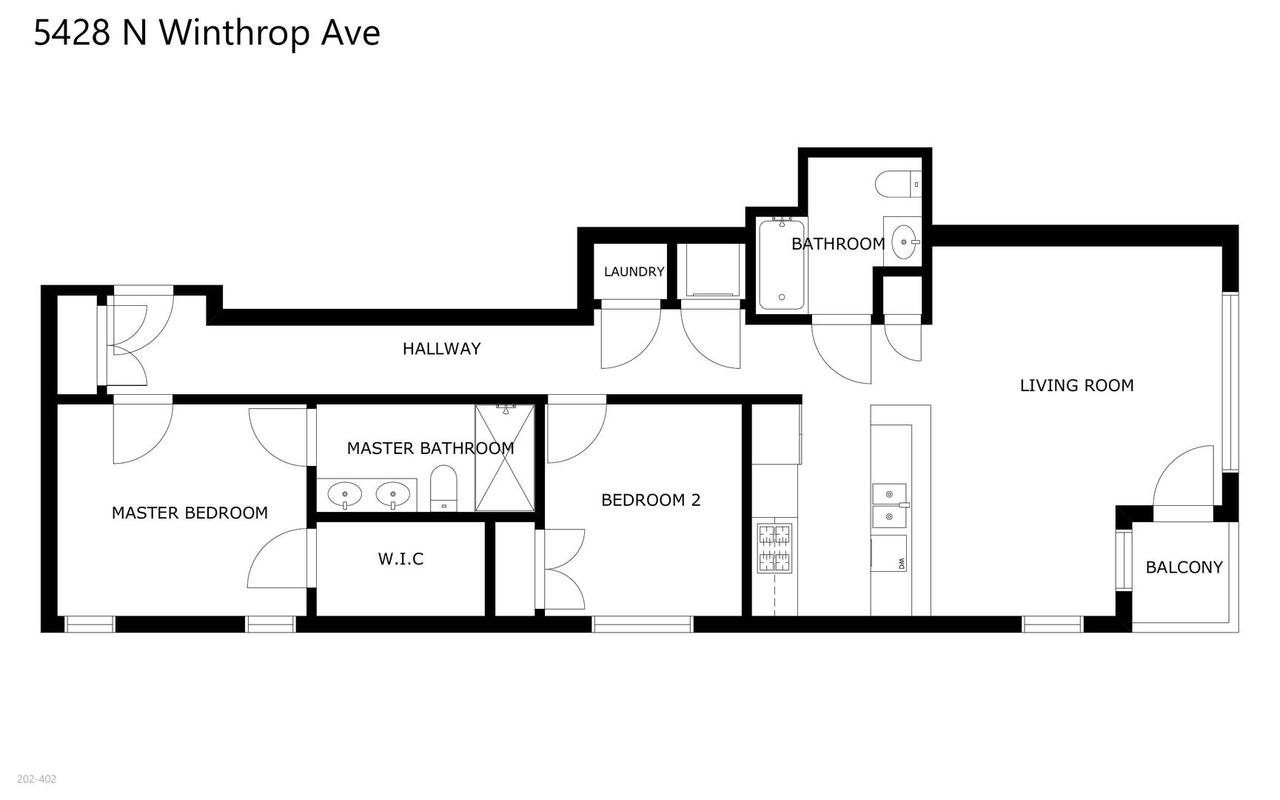 5428 N Winthrop Ave. #202, Chicago, IL 60640