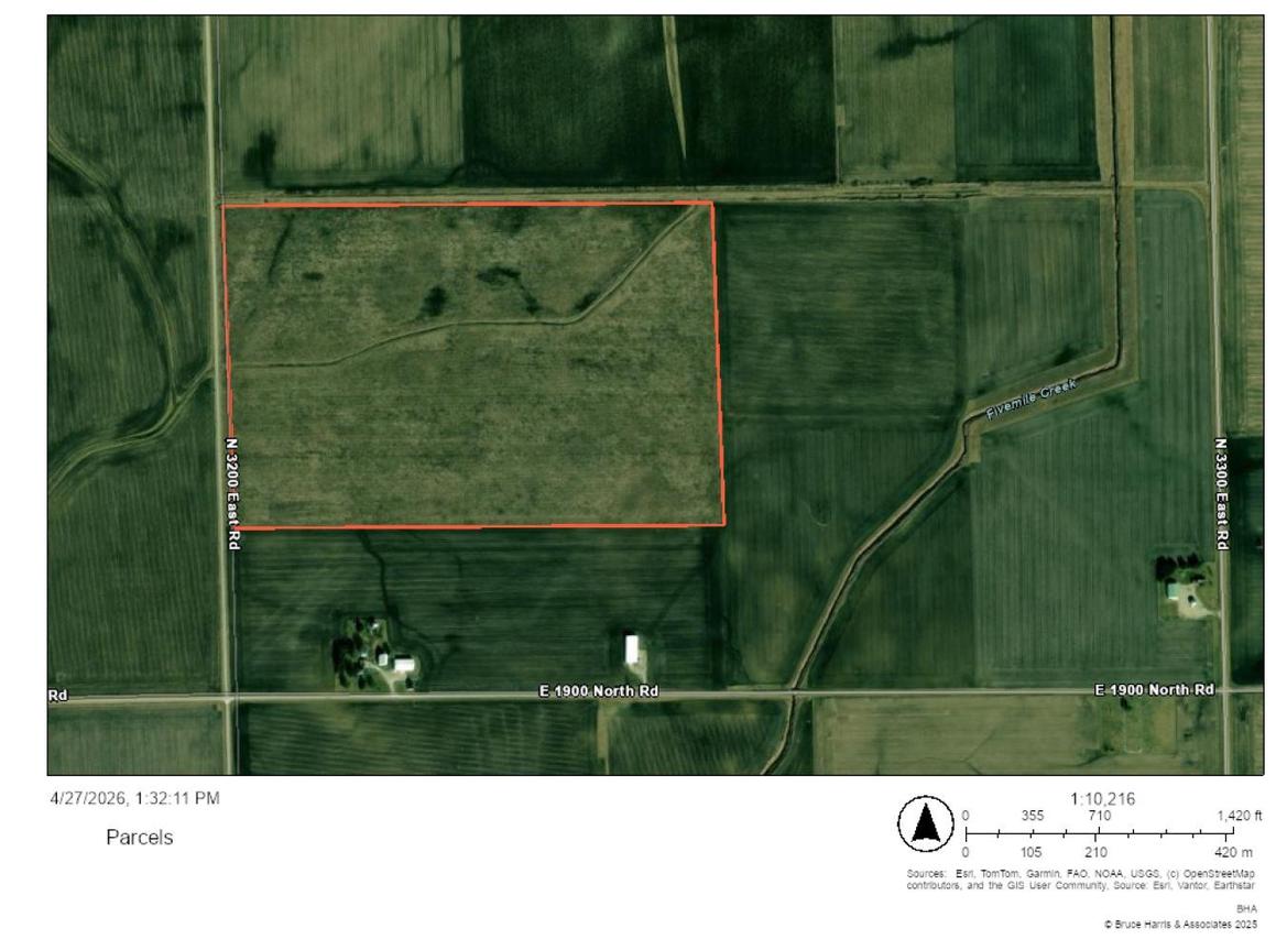 102 acres +/- E 1900 North Rd., Cullom, IL 60929
