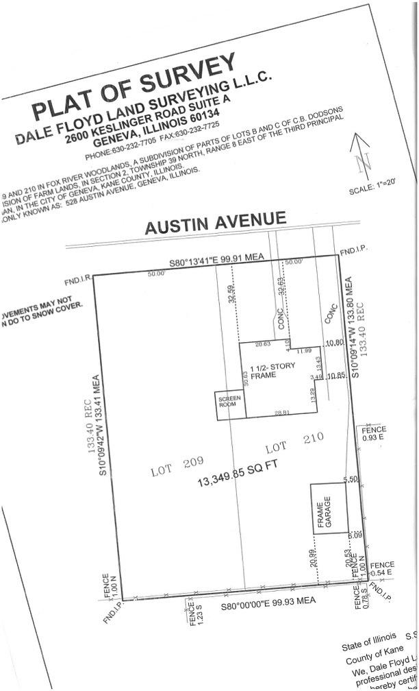 LOT 209 Austin Ave., Geneva, IL 60134
