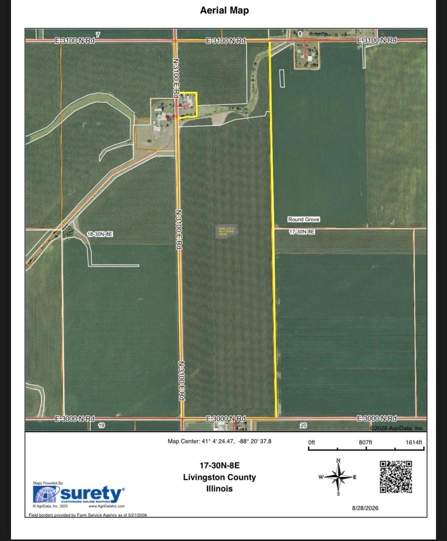 E 3000 North Rd., Dwight, IL 60420