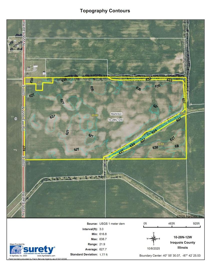 2813 N 2200 East Rd., Martinton, IL 60951