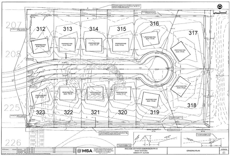 Lot 322 Railside Ct., Gibson City, IL 60936