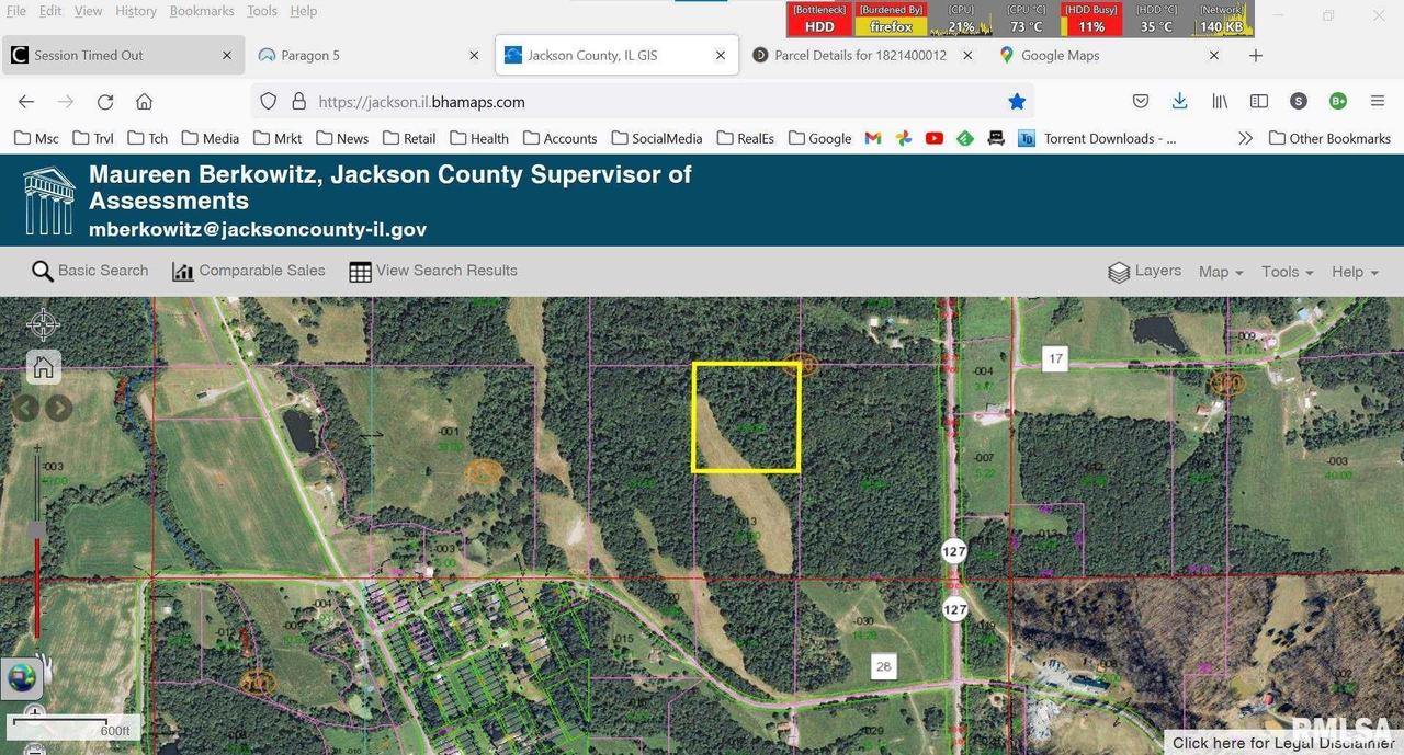 xxxx S Il Route 127 Hwy., Pomona, IL 62975
