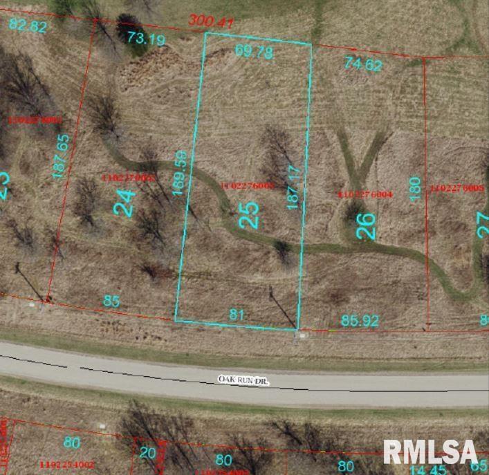 Lot 25 Oak Run Dr., Dahinda, IL 61428