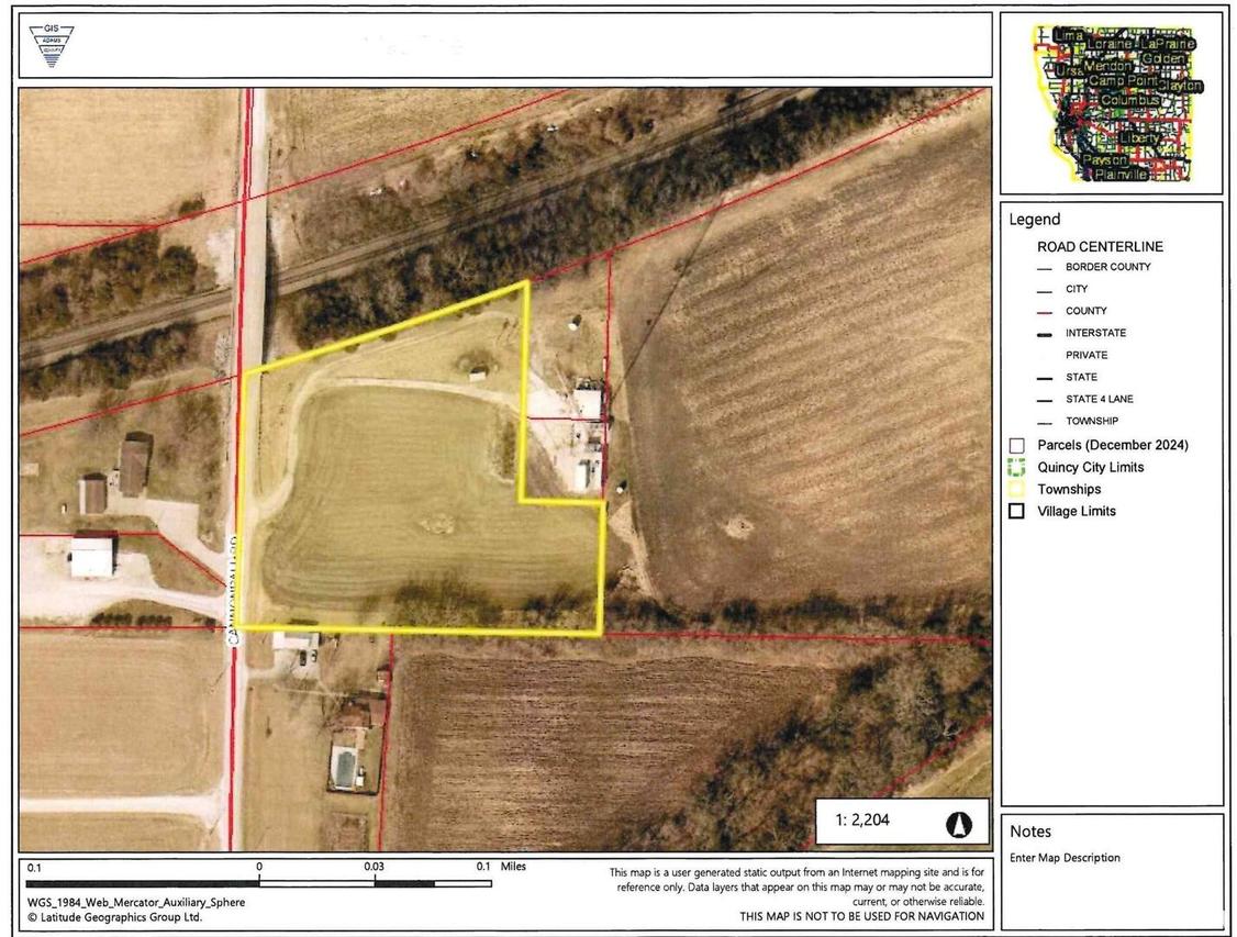 County Highway 27 Rd., Quincy, IL 62305