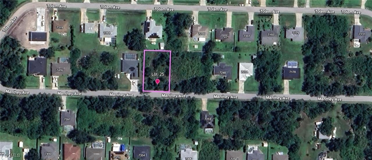Lot 25 Manthey Ave., North Port, FL 34291