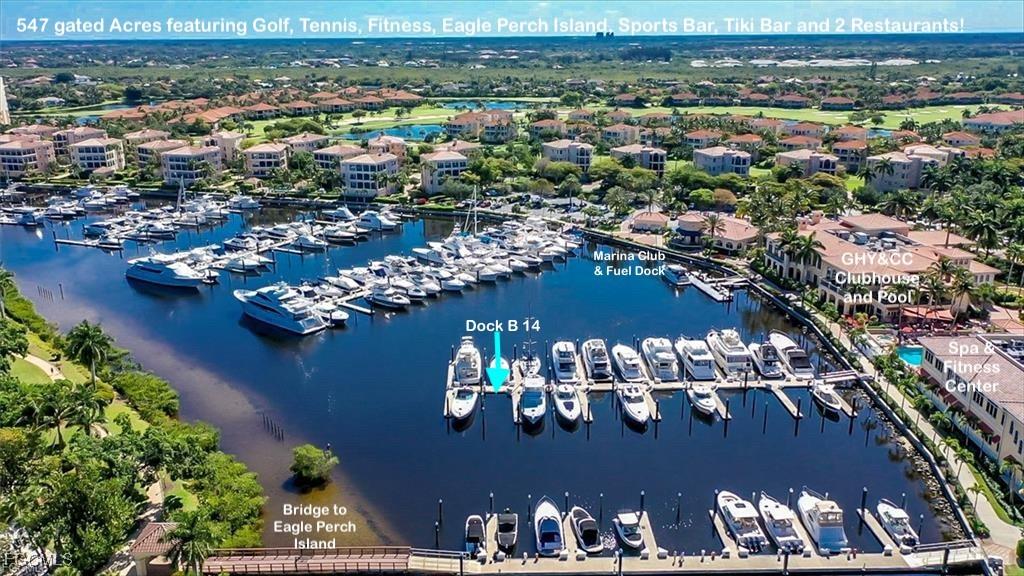 B-14  48 Ft Boat Slip At Gulf Harbour Marina, Fort Myers, FL 33908
