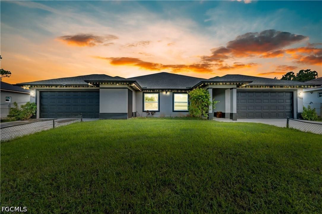 5061/5063 Locke Ln., Lehigh Acres, FL 33973