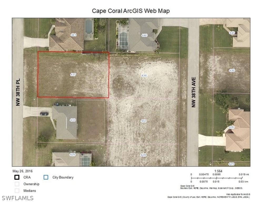 437 NW 38th Pl., Cape Coral, FL 33993