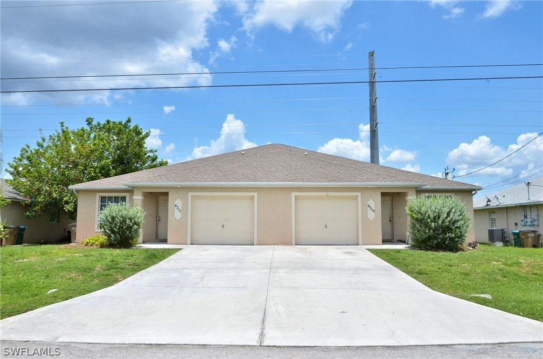 4317 / 4319 SW Santa Barbara Pl., Cape Coral, FL 33914