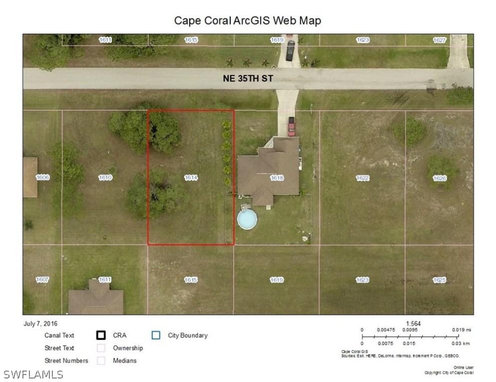 1614 NE 35th St., Cape Coral, FL 33909