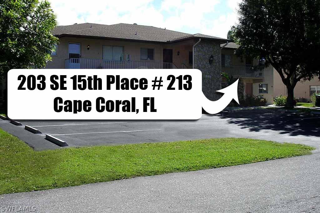 203 SE 15th Pl. #213, Cape Coral, FL 33990