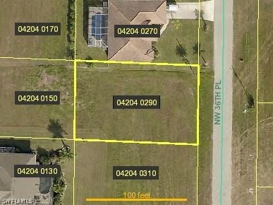 828 NW 36th Pl., Cape Coral, FL 33993